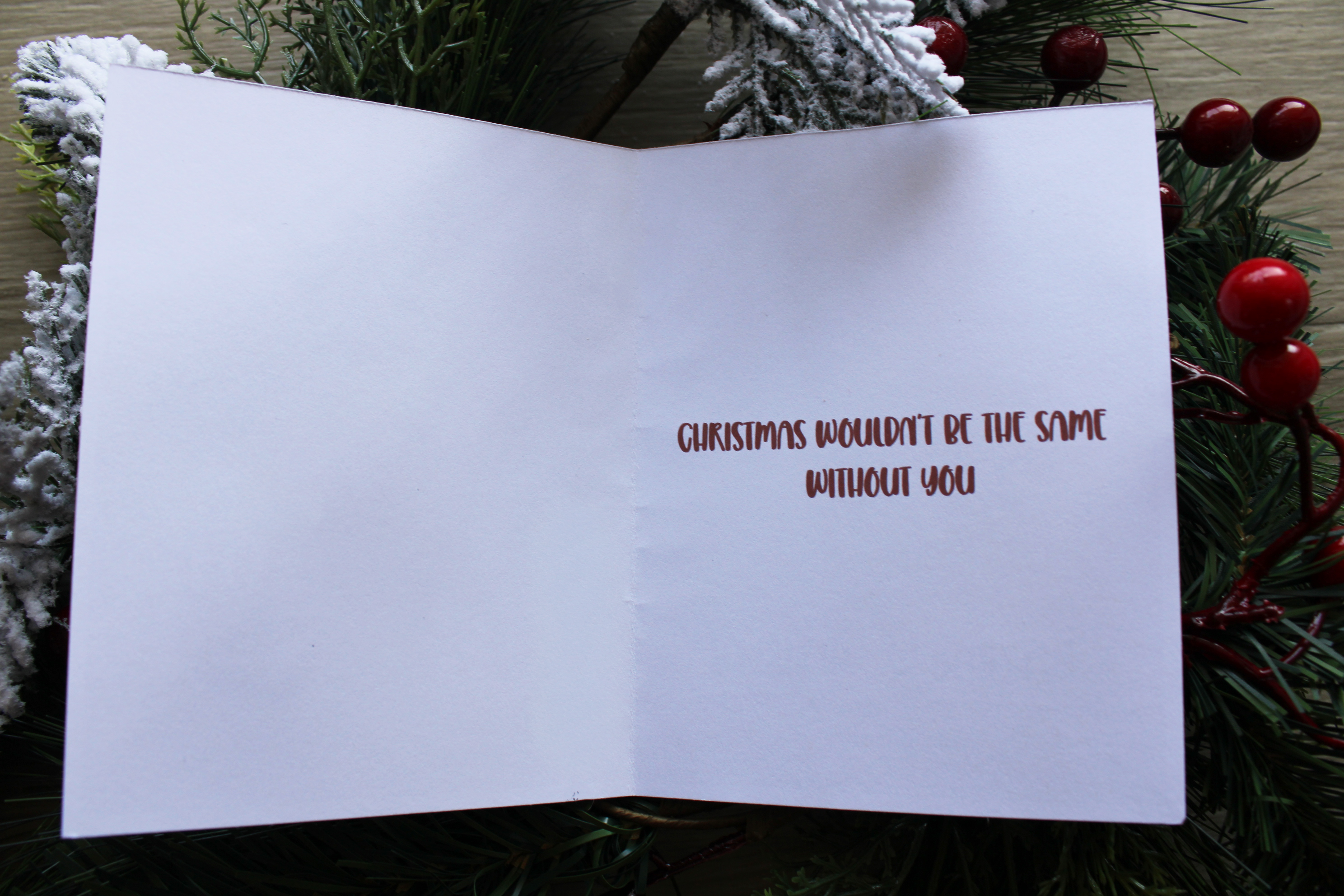 Couples Christmas Card | Hedgehog Mistletoe Kiss